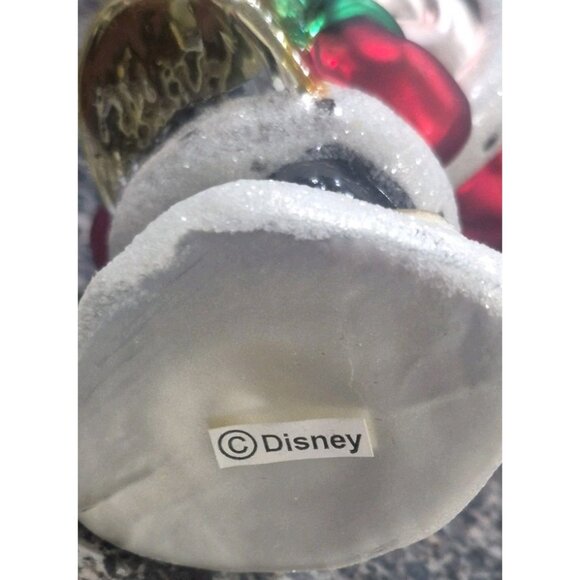 Vintage Disney Minnie Ringing Her Bell European Glass Christmas Tree  Ornament - Picture 4 of 5